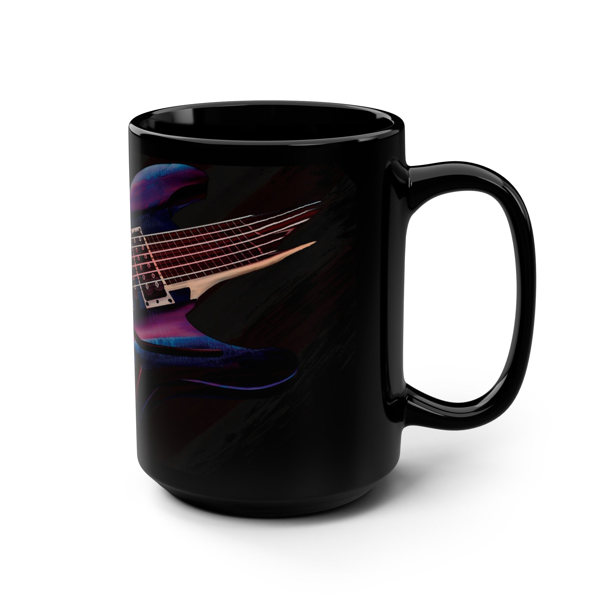 Patriotic USA Guitar Mug 15oz