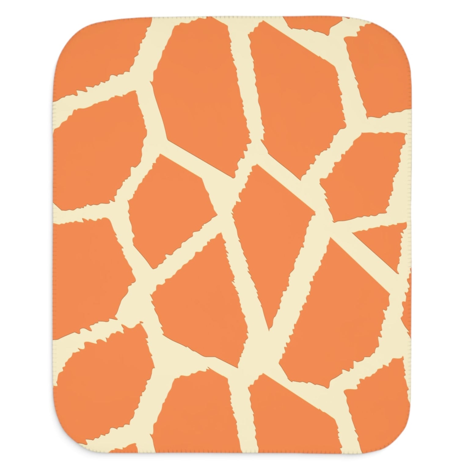 baby giraffe print cute baby blanket