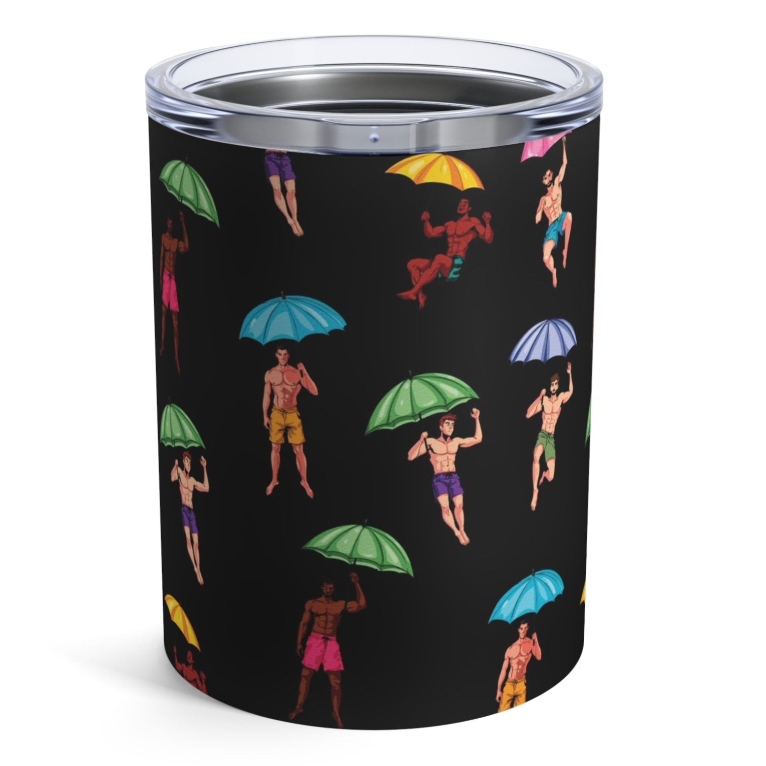 It's Raining Men Funny Drink Tumbler 10oz