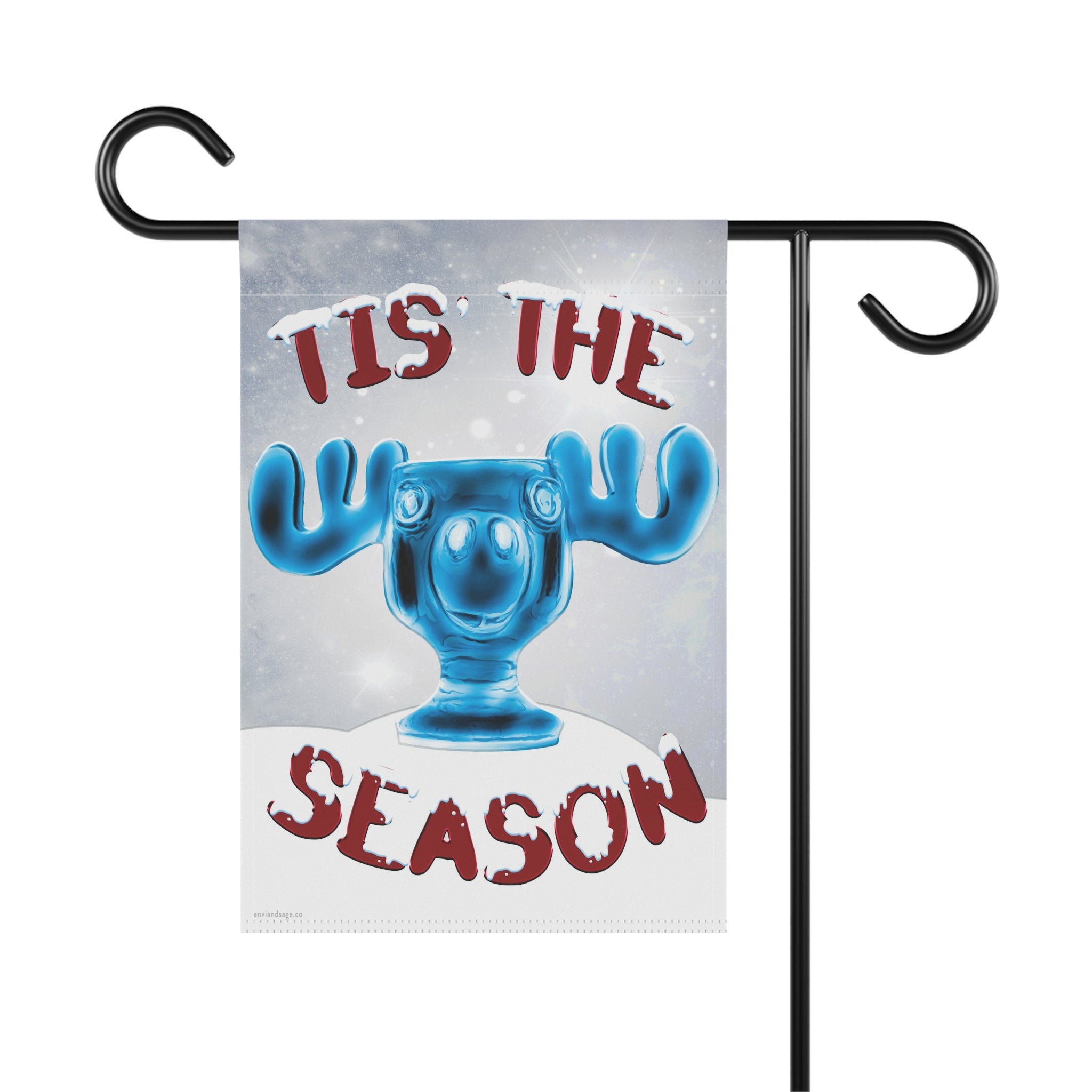 National Lampoons Christmas Vacation Moose Mug Flag