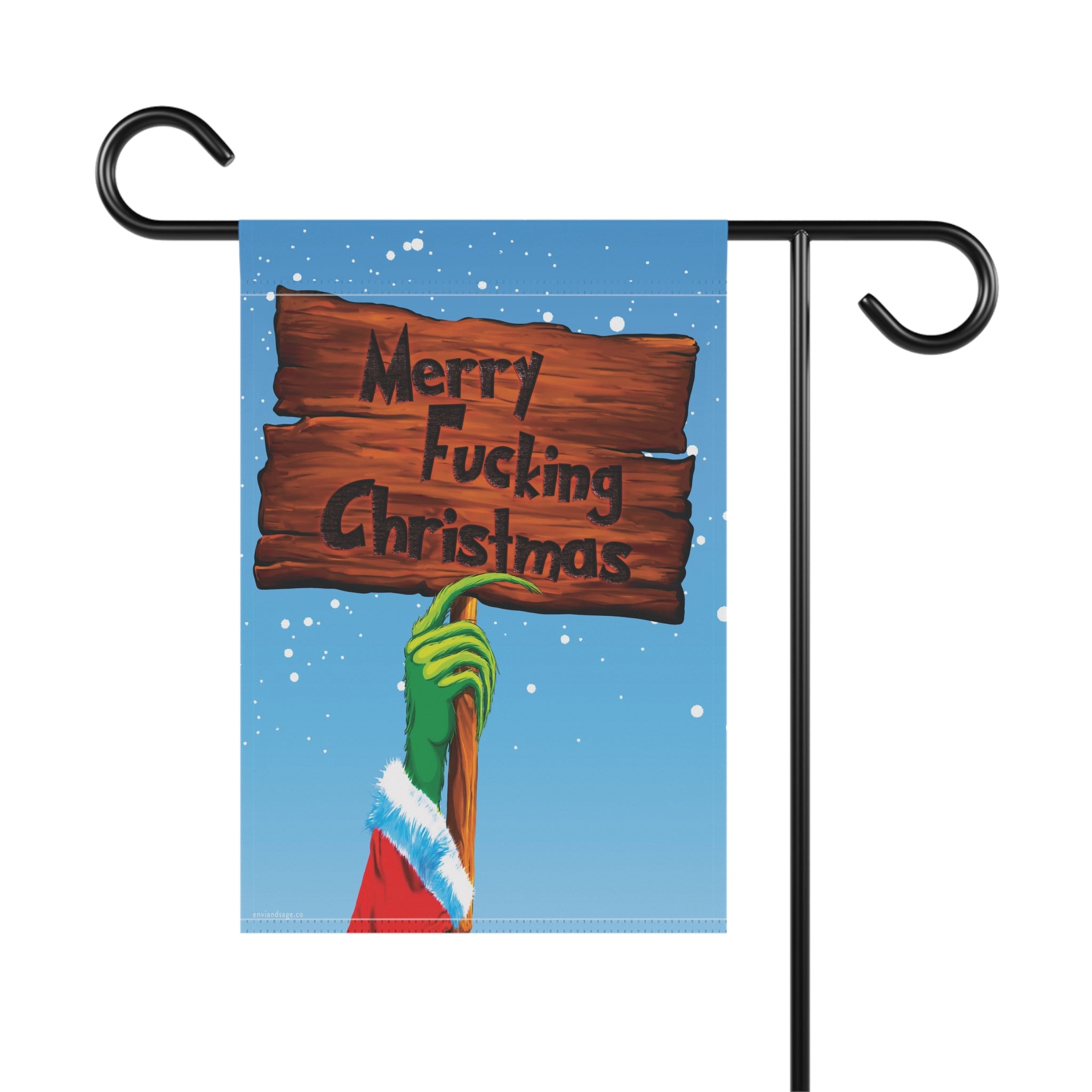 Merry Fucking Christmas Grinch Christmas Flag