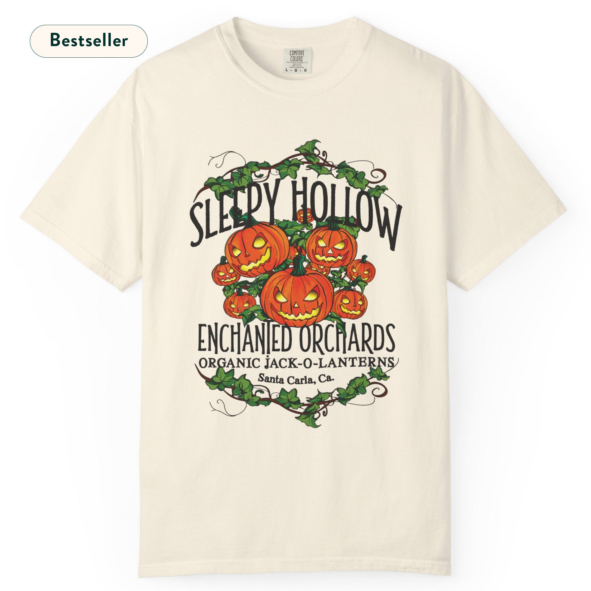 Comfort Colors® Sleepy Hollow Jack O Lanterns T-Shirt