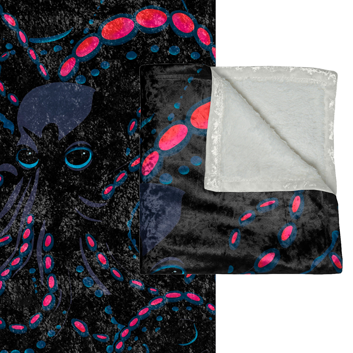 Octopus Modern Decorative Throw Blanket