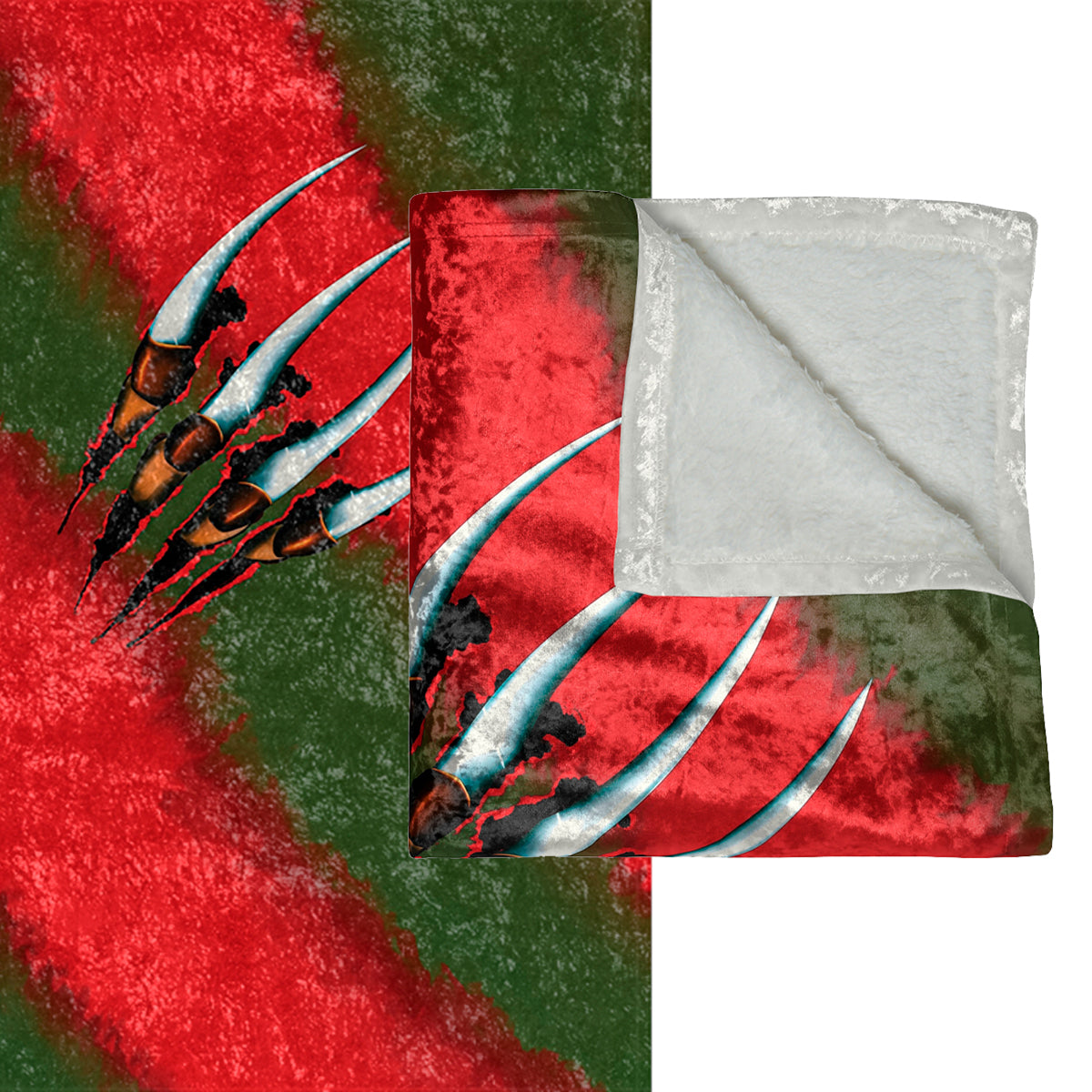 Nightmare on Elm Street Freddy Krueger Throw Blanket