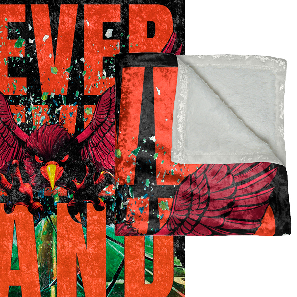 Virginia Tech Hokies Never Never Land Throw Blanket